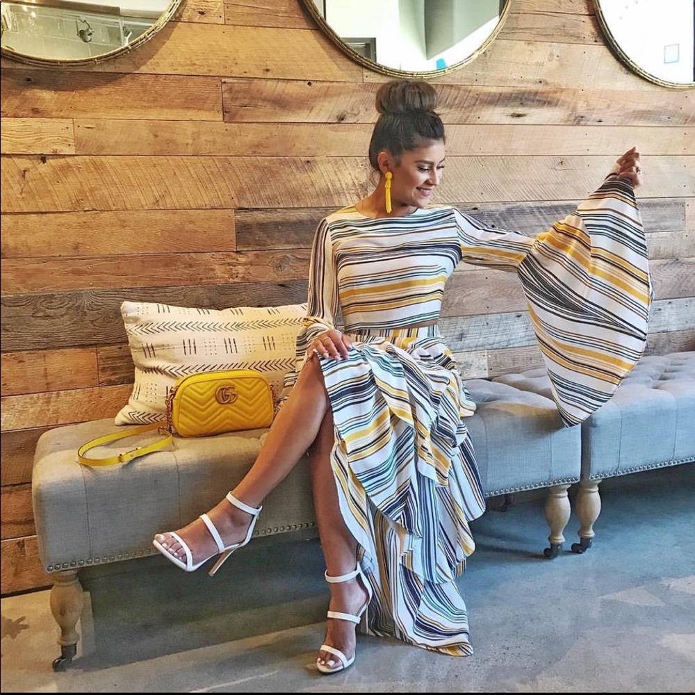 Striped two piece set - Picture 2 of 4